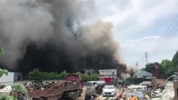 直击合肥食品加工厂火灾|现场无人员伤亡 目前火势基本控制