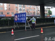 2020中考|合肥五十五中考點外   交警進行交通管制