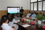 合肥市五十中学西校高刘分校接受学校教育现代化检验与评估