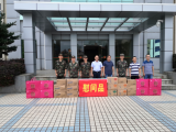 池州市运管处积极开展“八一” 慰问部队官兵活动