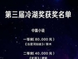 第三届冷湖科幻文学奖颁奖典礼在青海冷湖举行