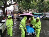 宿州持續降雨 埇橋區城管全員上崗防汛