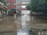 7月26日下午，合肥市区出现降雨
