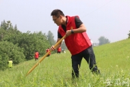 合肥市包河區(qū)70名黨員干部馳援大圩防汛工作