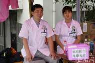 援鄂護士再上防汛一線 她們是堤壩上的衛士