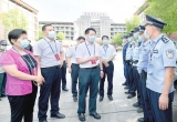 杨光荣孙正东胡明莹分别带队到阜城高考考点巡考