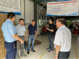 六安市、區(qū)人社局赴韓擺渡鎮(zhèn)走訪看望企業(yè)受災情況
