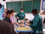 肥东县校园变身安置点 成受灾群众温暖的“家”