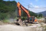 贵池棠溪镇西头小河水毁桥梁重建工程正式开工 