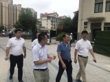 合肥市教育局视察经开区校园维修建设改造进程