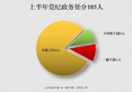 淮北濉溪：上半年立案165件 处分105人