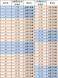 六安至合肥汽運票價下調至15元
