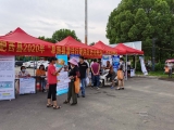 肥西县组织企业走进濛洼行蓄洪区 举行专场招聘会为受灾群众送岗位