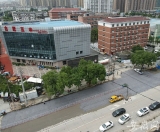 合肥长江东路改造工程完成半幅管线铺设