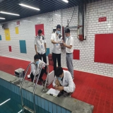 阜阳市卫生健康综合执法支队开展阜城城区游泳场所水质抽检工作