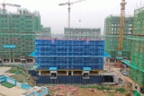 首用新建筑工艺   巢湖巢南最大安置点项目建设推进"加速度"