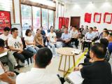 黄珍到颍泉区工业园社区开展“阜阳夜话”暨“三联四建”活动