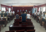 六安市望城岗小学召开支部换届选举大会