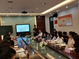 合肥市六安路中铁国际城校区召开新教师入职见面会