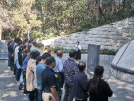 革命烈士紀念日 蕪湖志愿者祭拜戴安瀾將軍