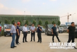 省经信厅徐文章一行到太和县调研工业经济和重点项目建设情况