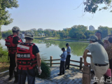 一名老人在池州主城区清溪河落水溺亡