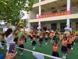 临泉县杨小街中心幼儿园举行开学典礼