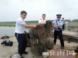 淮南潘集多部门联合开展淮河水域禁捕执法专项行动