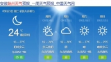 滁州秋高气爽以多云天气为主 无明显降水过程