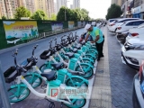 阜城共享单车“瘦身” 