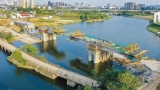 滁州老城区五孔桥12月底建成完工