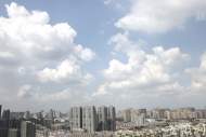  合肥現藍天白云 秋高氣爽適合出游(組圖)