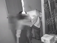 男子在天長入室盜竊 用秋褲遮擋監控