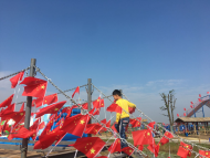 10月1日，望江漳湖民族風情園揭牌試運行