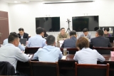 邮储银行安徽省分行许俊义副行长一行莅临怀宁县支行开展“强县弱行”帮扶调研活动