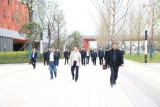 肥东县中小学工会干部综合素能提升培训班到庐江二中参观考察