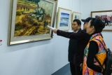 芜湖举办第二届双拥美术作品展