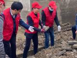 庐江县庐城镇中心学校组织党员教师赴灾区开展志愿服务工作
