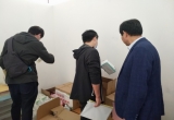 桐城市卫健委和教育局联合督查新渡学区秋冬季传染病防控工作