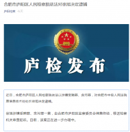 合肥市中級人民法院原信息技術處處長徐旭被逮捕