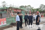 阜阳太和县委书记杨波督导乡镇驻地污水处理厂建设情况