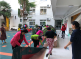 合肥市宿州路幼儿园焕新园所环境 筑牢卫生防线