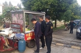 庐江县白湖镇整治校园周边环境护安全