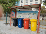 肥西高店乡：“四色”垃圾桶为美丽乡村添彩