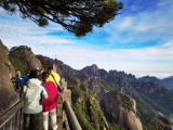 十一长假第五天：黄山风景区大美云海迎游人