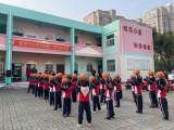 桐城市新渡中心幼兒園舉行第一屆早操比賽