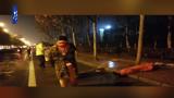 六旬环卫工清晨疑被撞身亡 家人介绍事发地为监控盲区