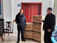 舒城一名黨員捐贈口罩1萬只