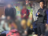 荒郊處不起眼的工棚竟聚集48名賭徒 被蕪湖警方抓獲