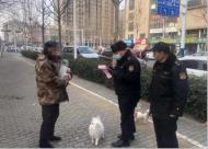蚌埠遛狗不栓繩 城管罰你50元